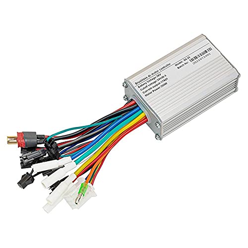 XDDQ Controlador de Bicicletas - 24V 36V 48V 350W Controlador sin escobillas para Bicicleta eléctrica Bicicleta Scooter Speed ​​Bldc Motor 6Mosfet con Hall Reverse D26-36V350W Tipo de Freno 2