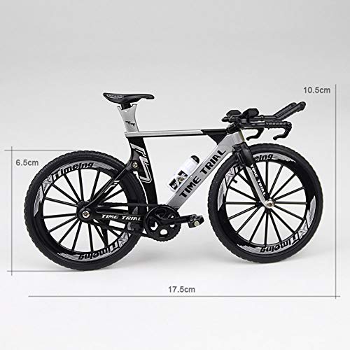 XHXseller Mini Bicycle Finger Toy, Mini Bicycle Toy Alloy Finger Mountain Bike Bicycle Model Ornaments- Zinc Alloy( 17.5 x 10 cm)