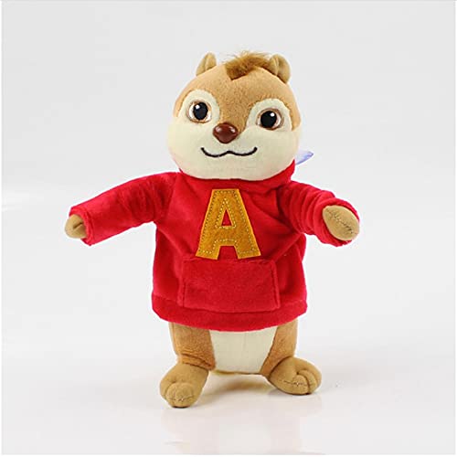 XIAIEWEI Alvin y Las Ardillas, ratón, Animales, Juguete de Peluche, muñeca de película, Bonito Juguete de Peluche de Dibujos Animados para bebés, niños, 35Cm