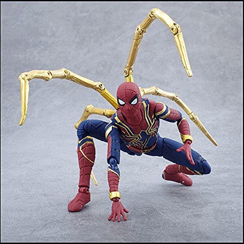 Xiao Yu Avengers Infinity War Iron Spider Spiderman Figura De Superhéroes Modelo De Juguetes For Niños