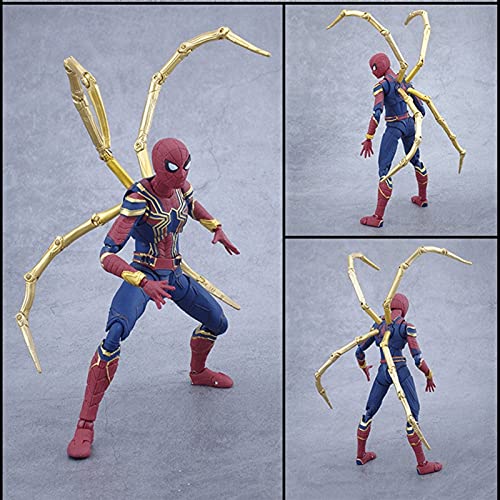 Xiao Yu Avengers Infinity War Iron Spider Spiderman Figura De Superhéroes Modelo De Juguetes For Niños