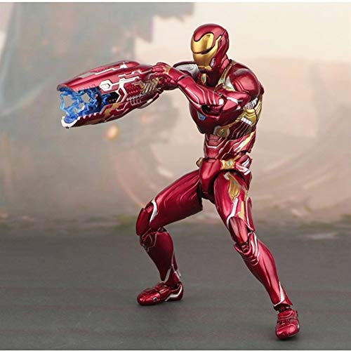 Xiao Yu Marvel Avengers Infinity War Figura de acción de Iron Man MK 50 Mark XLX PVC Modelo de colección de Juguete