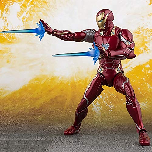 Xiao Yu Marvel Avengers Infinity War Figura de acción de Iron Man MK 50 Mark XLX PVC Modelo de colección de Juguete