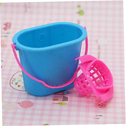 xiaocheng Los Juegos de simulación del hogar Toy Kit Mini Aspirador de Limpieza Escoba de la fregona Herramientas Accesorios Juguetes Ware Juguete para niña Juguetes para niños 9pcs para niños