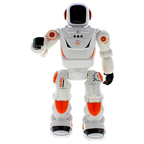 Xtrem Bots MAX BOT, Robot Juguete, Inteligencia Artificial, Robótica para niños, Robot teledirigido, Robot Educativo, Robot Inteligente, Radiocontrol, Juguetes para niños