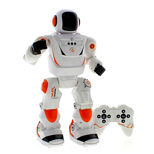 Xtrem Bots MAX BOT, Robot Juguete, Inteligencia Artificial, Robótica para niños, Robot teledirigido, Robot Educativo, Robot Inteligente, Radiocontrol, Juguetes para niños