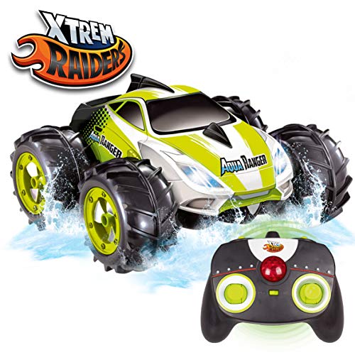 Xtrem Raiders Aqua Ranger, Niño Y Niña, Coches Teledirigidos para Niños, Radio Control RC, Anfibio, Gira 360º, Ruedas Off-Road, Regalos Divertidos (XT180735)