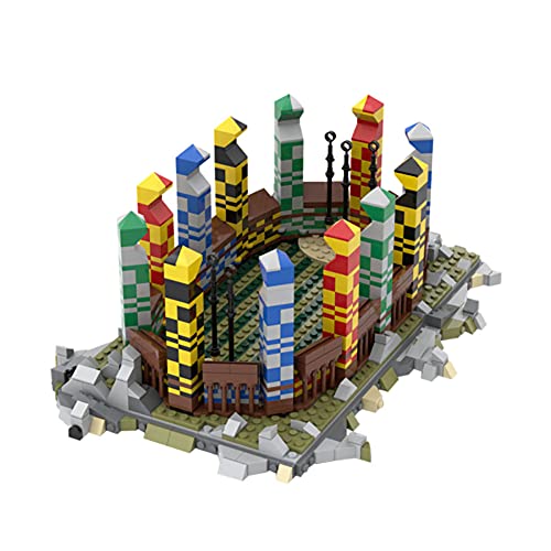 YHYL 1542 PCS Moc RC Car Quidditch Field Modelo Bloques De Construcción Compatible con Lego, Técnico Puzzle Toy Super Racing RC Coche Kit, Juguete De Ladrillos para Adulto O Niño