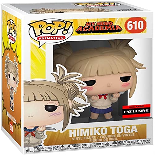 YHYMY Serie de animación HIMIKO Toga # 610 Figuras de acción My Hero Academia HIMIKO Toga Anime Figura Muñecas Juguetes Colección Regalos