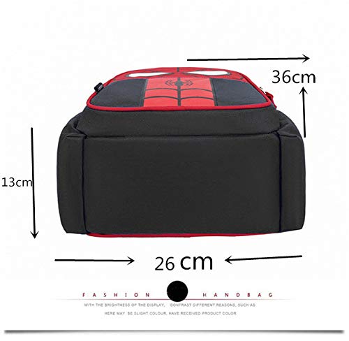 YKKJ Mochila para niños Spiderman, bolsa impermeable 3D, mochila superhéroe 3D Mochila Mochilas para niños Camping Senderismo.