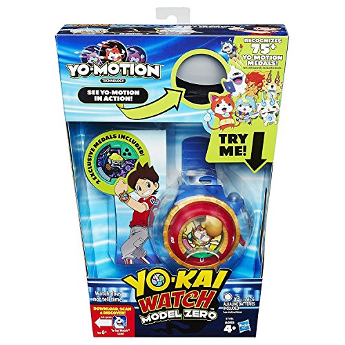 Yo-Kai B7496 – Reloj Model Zero – 2 medallas exclusivas Incluidas – Yo-Motion Technology – Juguete de exploración de Roles