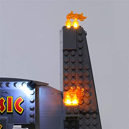 YOU339 Kit de iluminación LED para Lego 75936 para Lego Jurassic World Jurassic Park: T. rex Rampage