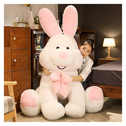 YSQSPWS Juguete de Peluche Encantador Gigante Conejo Peluche Juguete Suave Dibujos Animados Animal Gran Oreja Conejito Peluche muñeca Relleno Almohada Juguetes Kawaii Regalos Regalo de cumpleaños