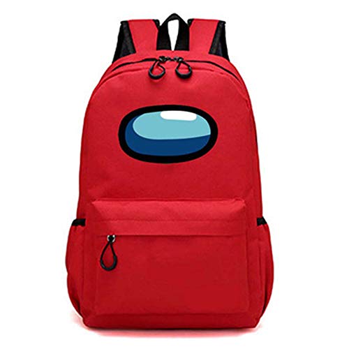 Yumenan Unisexo Mochila Bolsa Bolso de Estudiante Bolso al Aire Libre Bolsa Informal Viaje Senderismo Mochila Mochila Escolar para Fan de Among us