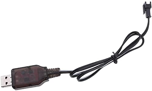 YUNIQUE Espana 1 Pieza Cable USB SM-2P de Carga para bateria Ni-Mh 6V RC Auto