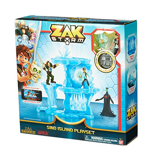 Zak Storm Playset Isla Sino (Bandai 41571) , color/modelo surtido