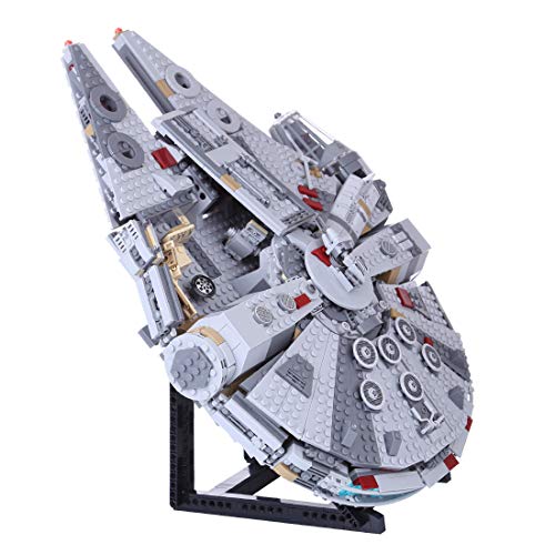 ZCXX Soporte de pantalla DIY MOC para Lego 75257 Star Wars Halcón Milenario