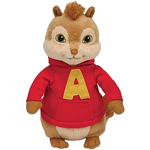 zdffgcgvg Muñeco de Peluche Ardilla Alvin de 15 cm de Regalo, Masculino y Femenino