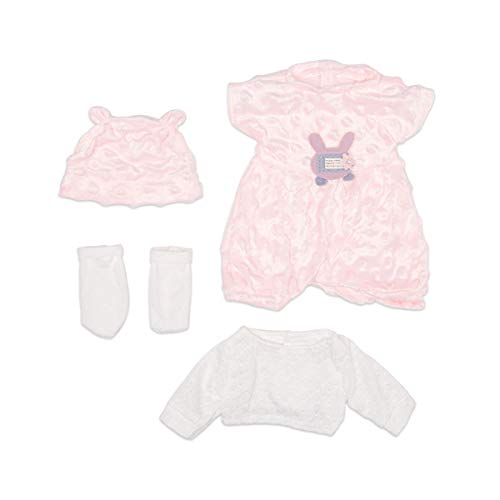 ZEEREE Ropa para Muñecos Bebé New Born Baby Doll, Trajes 17-18 "Ropa de Muñecas para Bebés (40-45 cm)