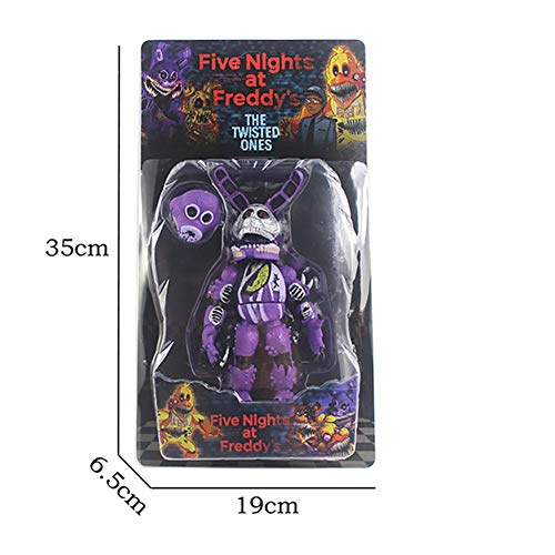 Zhongkaihua 1/6/8pcs/Set Figuras FNAF 6.5inch Five Nights At Freddy'S Toys Adornos FNAF - Multi - Estilos - Colores