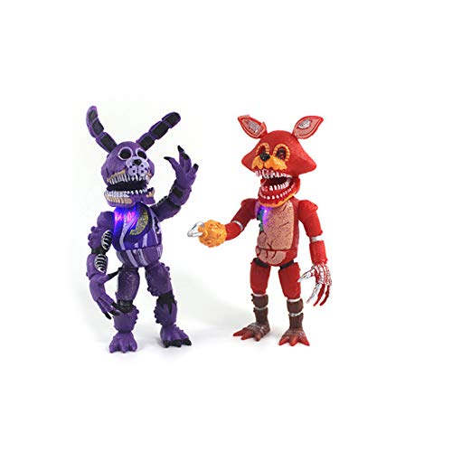 Zhongkaihua 1/6/8pcs/Set Figuras FNAF 6.5inch Five Nights At Freddy'S Toys Adornos FNAF - Multi - Estilos - Colores