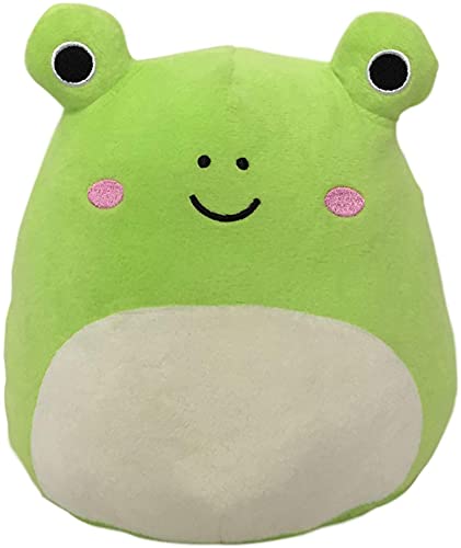 zhouhua71 Lindo muñeco de Peluche Suave de Rana，Almohada súper Suave de Peluche de Rana de Peluche Kawaii,Juguete de Peluche de Felpa,Cojín Lumbar para la Espalda de muñeco de Peluche