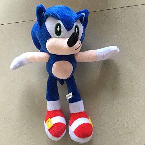 ZHTY Sonic Toys 6pcs / Set 28-30cm The Sonic Hedgehog Peluche Animals Llush Toy Song