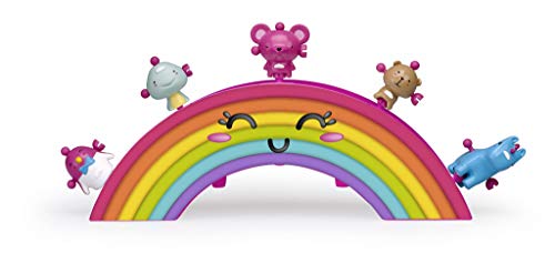 ZIWIES - Arco Iris, con 5 figuritas coleccionables, para niños y niñas de 4 a 8 años (Famosa 700014800)