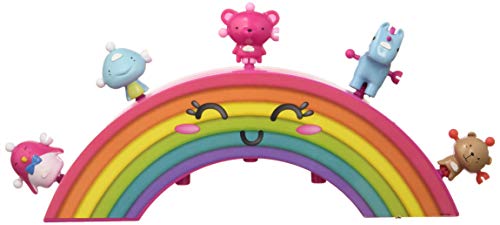 ZIWIES - Arco Iris, con 5 figuritas coleccionables, para niños y niñas de 4 a 8 años (Famosa 700014800)