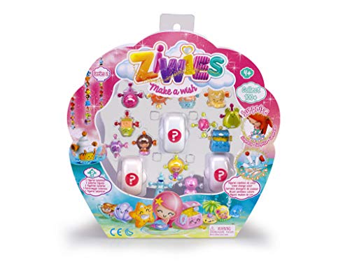 Ziwies - Pack 16 figuritas coleccionables, para niños y niñas de 4 a 8 años (Famosa 700014603)