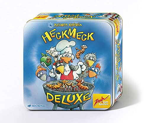 Zoch Heckmeck Deluxe 601105073 Juego de Dados turbulentos en una práctica Caja de Metal, a Partir de 8 años