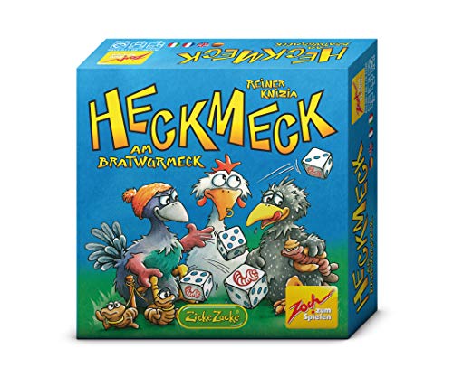 Zoch- Heckmeck en la sartén Gusano Extra, Dados turbulentos Incluye ampliación en el Juego de Paquetes, a Partir de 8 años, Color carbón (Noris Spiele Georg Reulein GmbH & Co. KG 601101494)