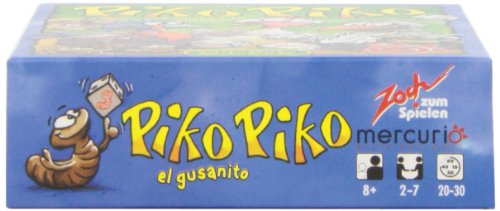 Zoch - Piko Piko, el gusanito, Juego de Mesa, Juego de Mesa en español (Mercurio Distribuciones Z0006)