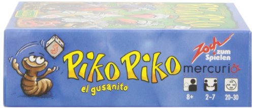 Zoch - Piko Piko, el gusanito, Juego de Mesa, Juego de Mesa en español (Mercurio Distribuciones Z0006)