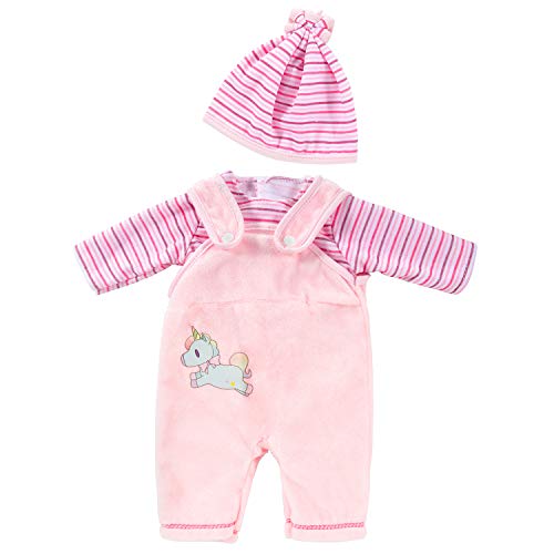 ZOEON Ropa de Muñecas para New Born Baby Doll, Trajes con Sombrero para Muñecas 35-43 cm (Rosado)