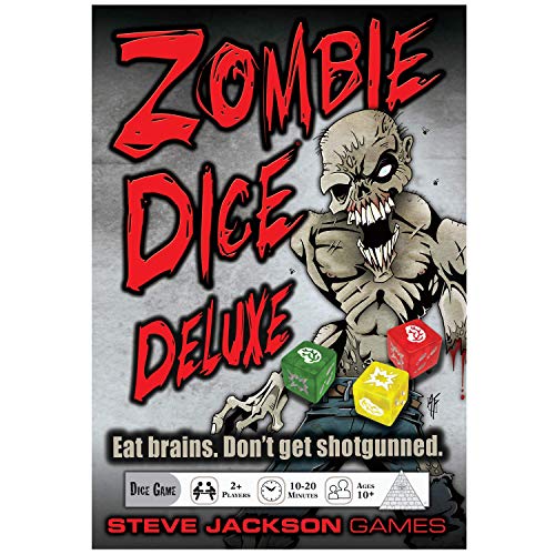 Zombie Dice Deluxe (10th Anniversary) Board Game