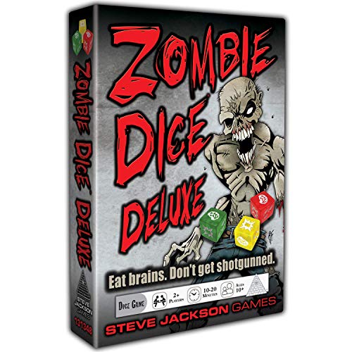 Zombie Dice Deluxe (10th Anniversary) Board Game