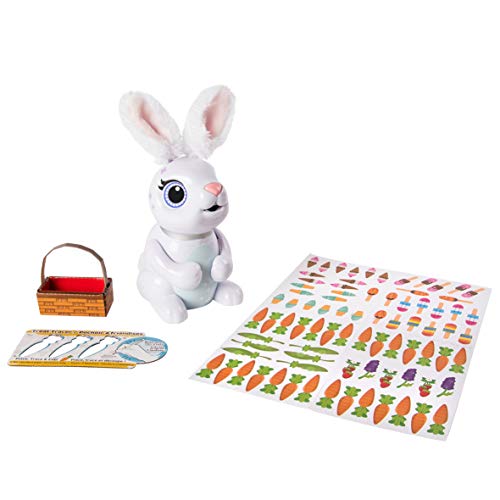 Zoomer 6046698 Hungry Bunnies - Animal Interactivo, Color Blanco