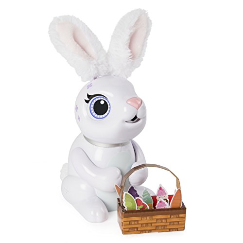 Zoomer 6046698 Hungry Bunnies - Animal Interactivo, Color Blanco