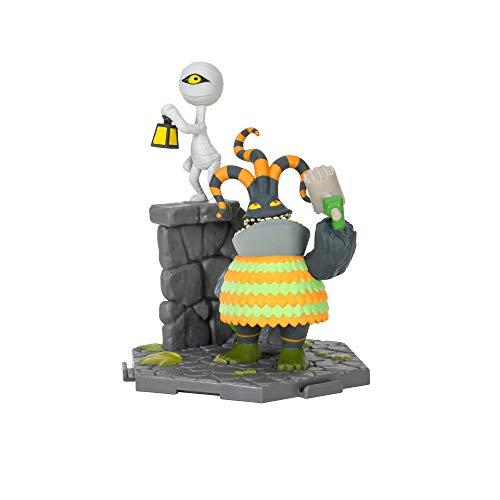 Zoteki Nightmare Before Christmas Zoteki 10,16 cm, Series 1 - Figura de arlequín Demonio y Momia niño