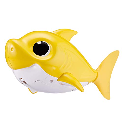 ZURU Robo Alive Junior Shark Baby Juegos de baño, Color Amarillo (ZURU Inc 25282)