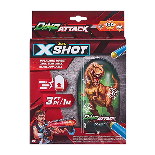 Zuru X-Shot Attack Dino Ataque Inflable Target por zuru (4862-S001)