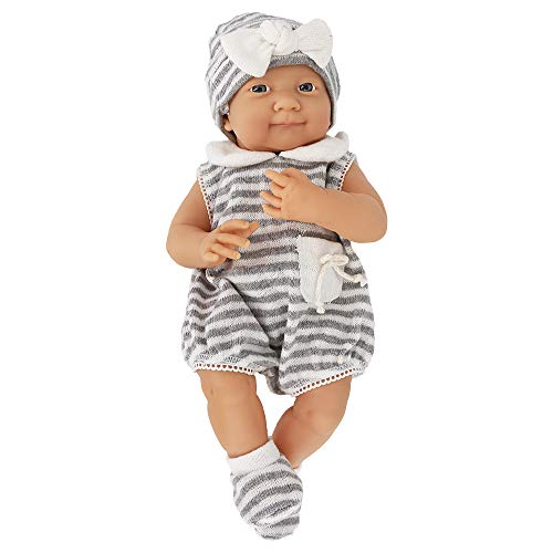 ZWOOS Ropa de Muñecas para New Born Baby Doll, Lindo Atuendo con Sombrero y Calcetines para Muñecas 35-43 cm