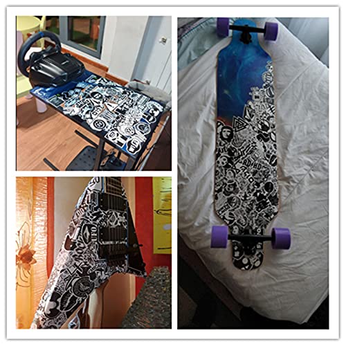 120 pegatinas de vinilo, diseño tipo graffiti, pegatinas auto, moto, coche, casco, equipaje, bicicleta, patineta, guitarra, botella, cuaderno, impermeable