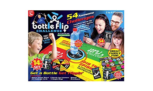 18PC Bottle Flip Challenge Game - Juegos familiares