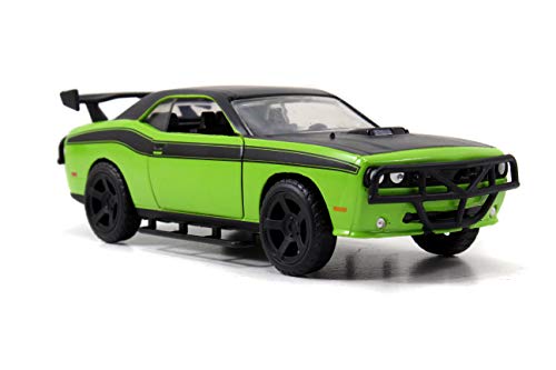 2008 Dodge Challenger [Jada 97140], "Fast and Furious", Verde / Negro, 1:32 Die Cast