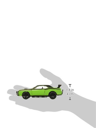 2008 Dodge Challenger [Jada 97140], "Fast and Furious", Verde / Negro, 1:32 Die Cast