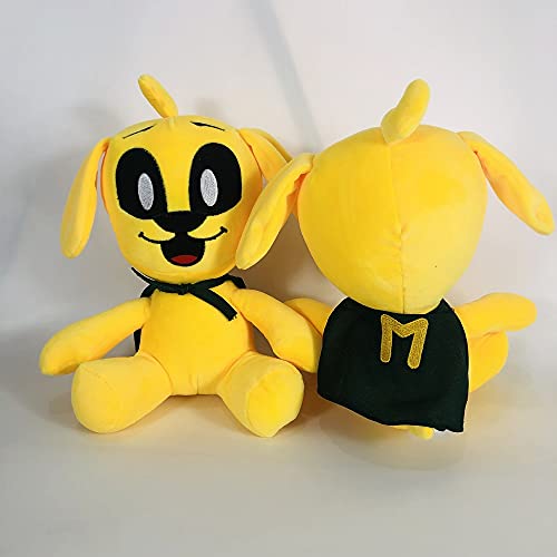 25cm Mikecrack Mike-Mikecrack Peluches Perro amarillo Muñecos de peluche suaves (1pc)