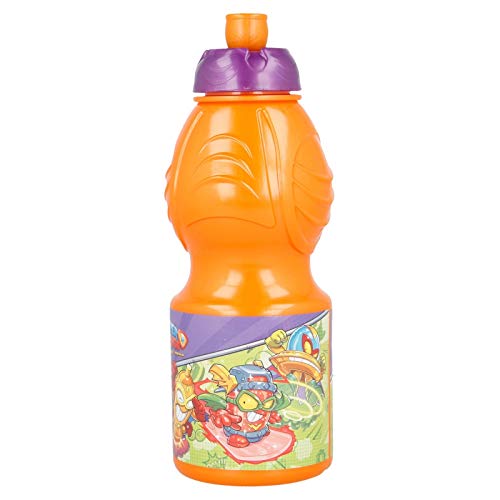 2758; Botella sport Superzing; Botella de agua con capacidad 400 ml; producto de plástico; reutilizable; No BPA.