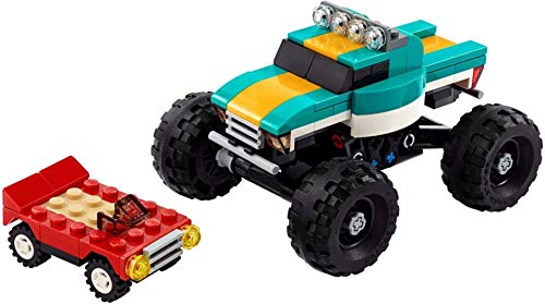 3-in-1 Juego de 2 cochecitos deportivos Lego® Creator 31100 31101 + Monster Camión